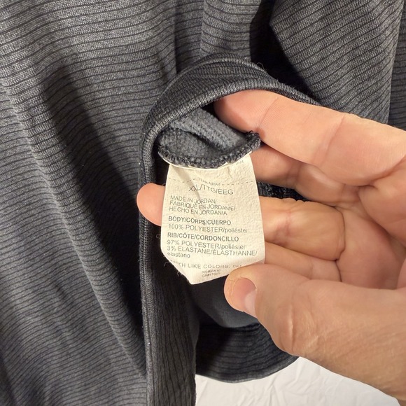 under armour storm golf 3/4 Zip pullover Fleece Lined Sweater Dark Gray Men 2XL - Picture 4 of 14